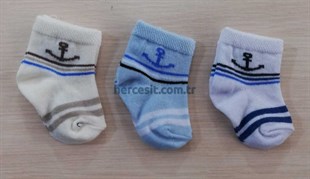 3Lü Bebe Çorap